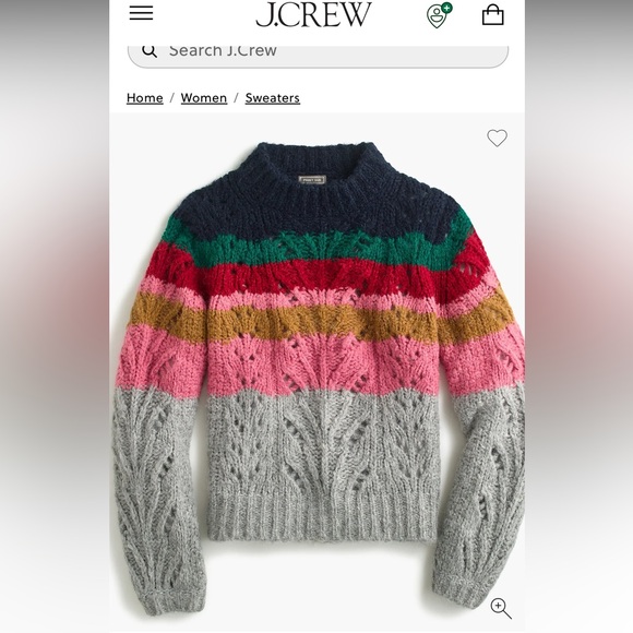 J. Crew Sweaters - Multicolor Striped Women's Sweater